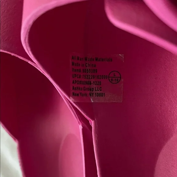 Pink Double Strap Sandals - Picture 2 of 4